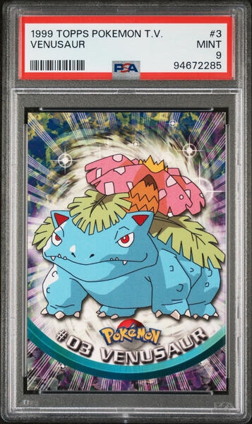 VENUSAUR TOPPS